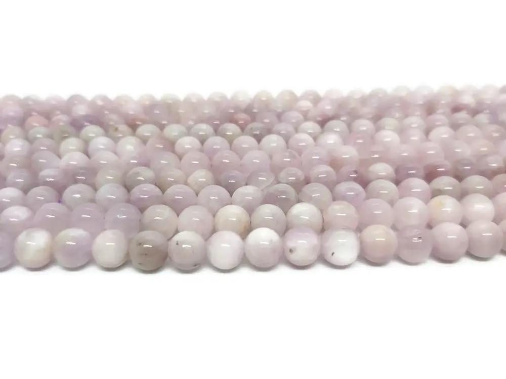 Kunzite -  6 mm - 15/30 Perles Les Précieuses Perles
