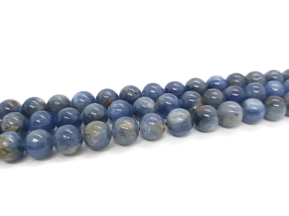 Kyanite - Cyanite - 8 mm - 5/10 Perles Les Précieuses Perles