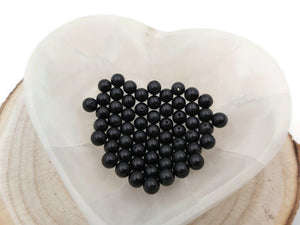 Obsidienne Grade AA - 6 mm - 30/60 Perles