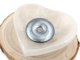 Pendentif Hématite synthétique - Donut de 50 mm