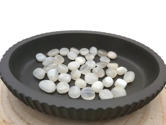 Pierre de lune - Pépites percées Les Précieuses Perles