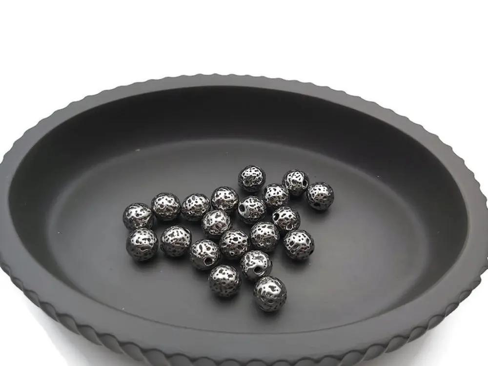 Perle décorative Inox - 8 mm Les Précieuses Perles