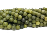 Jade vert mat - 8 mm - 40 Perles