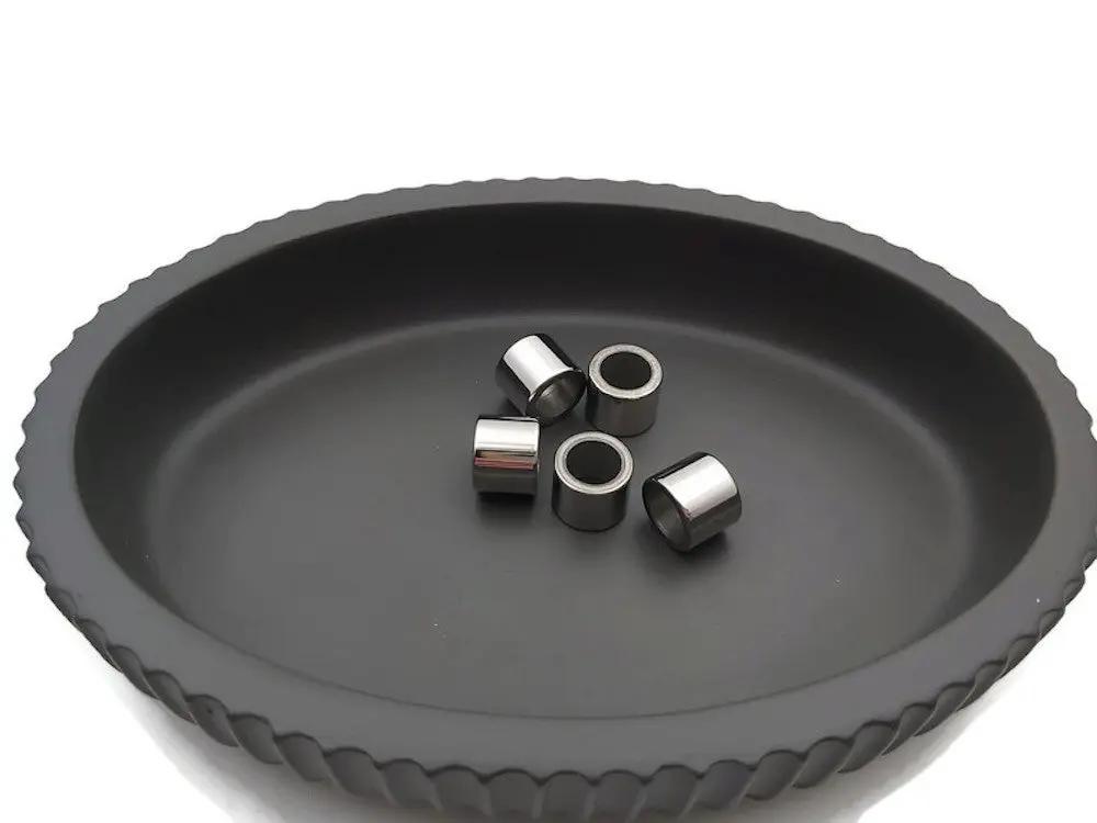 Perles colonnes inox 10 x 8 mm - Lot de 5/10 Les Précieuses Perles