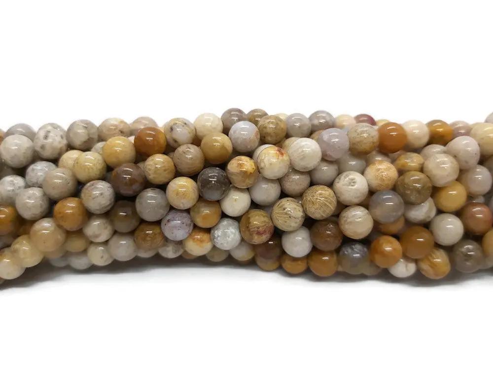 Chrysanthème - 6 mm - 30/60 Perles Les Précieuses Perles