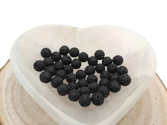 perles pierre de lave