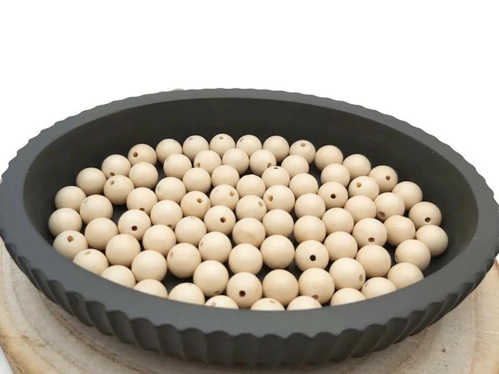 Pierre fossile - 8 mm - 40 Perles Les Précieuses Perles