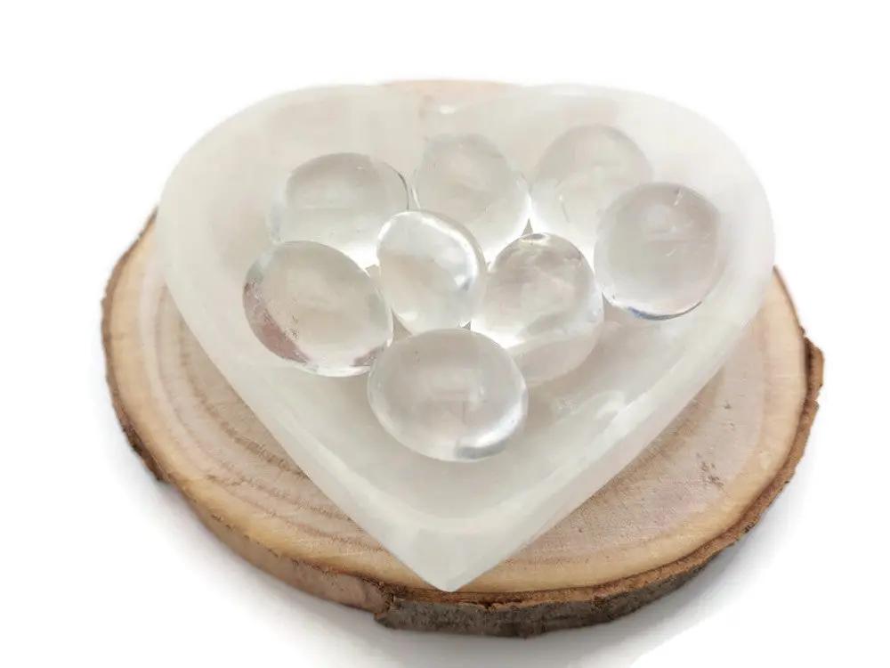 Cristal de roche grade AAA  -Brésil - Pierre roulée Les Précieuses Perles