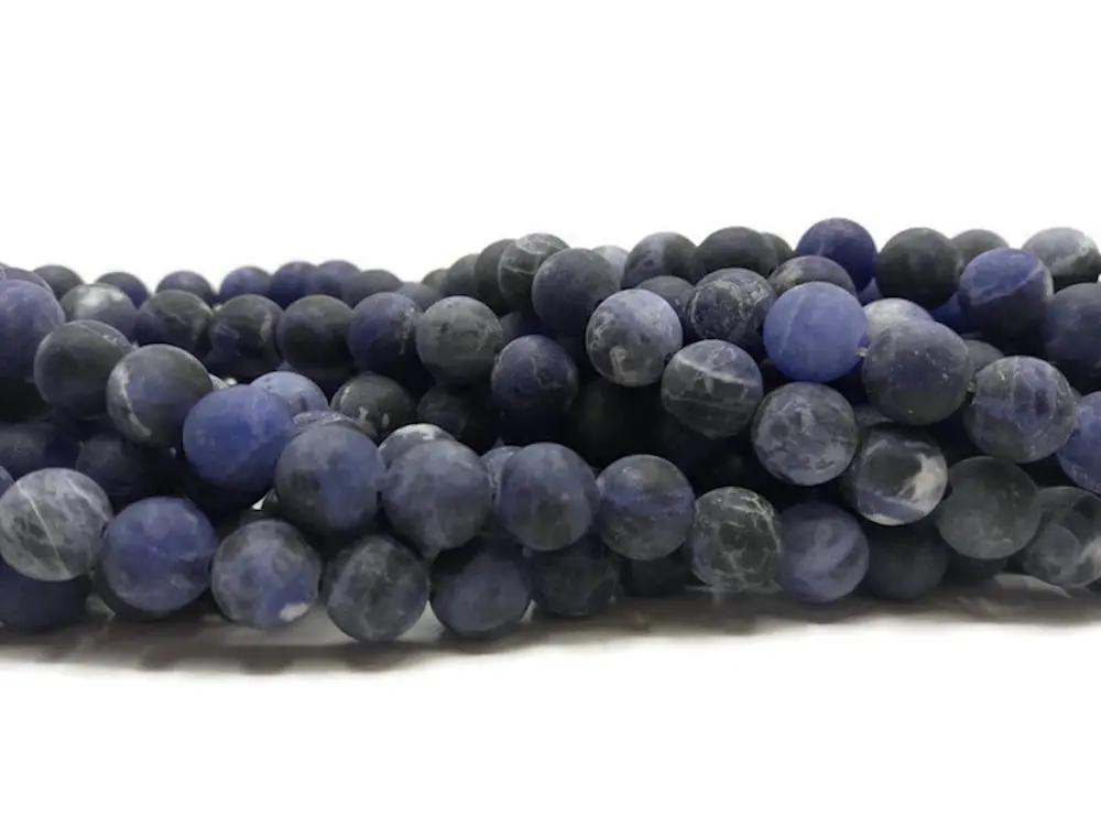Sodalite - 8 mm - 20/40 Perles Les Précieuses Perles