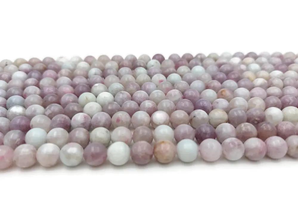 Tourmaline rose - 8 mm - 20/40 Perles Les Précieuses Perles