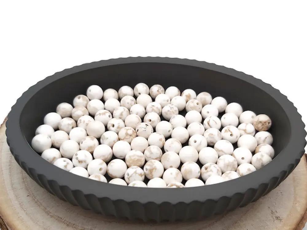 Turquoise - 8 mm - 20/40 Perles Les Précieuses Perles