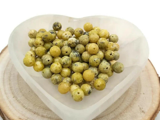 Turquoise jaune - 8 mm - 40 Perles Les Précieuses Perles